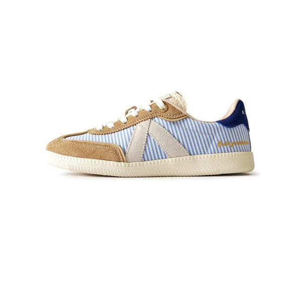 Zapatillas Elite Classic - Rayas azules/Arena