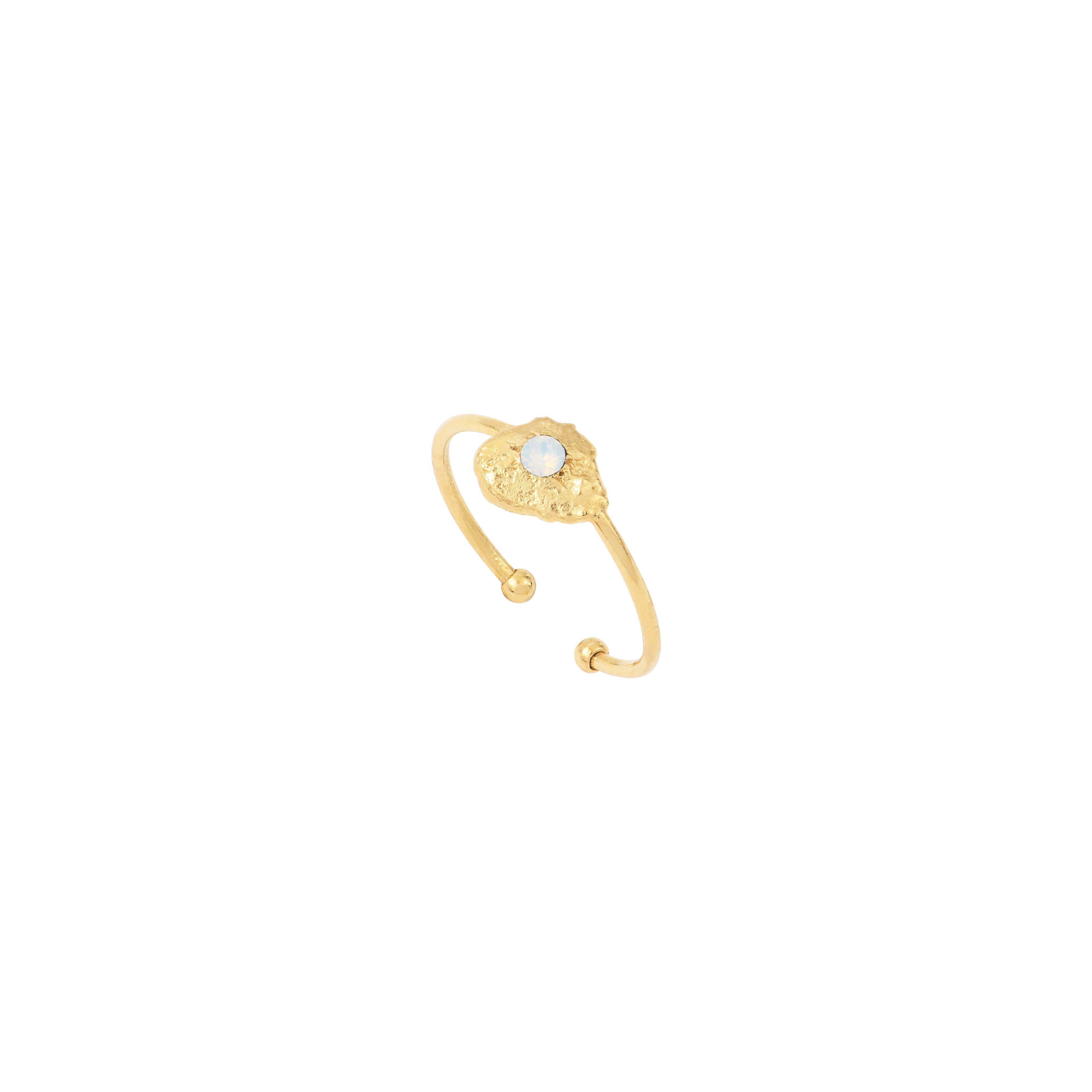 Bague Eleven White Opal