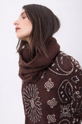 Scaldacollo Elio - Marrone Cioccolato - Unisex - 100% Cashmere
