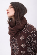 Scaldacollo Elio - Marrone Cioccolato - Unisex - 100% Cashmere