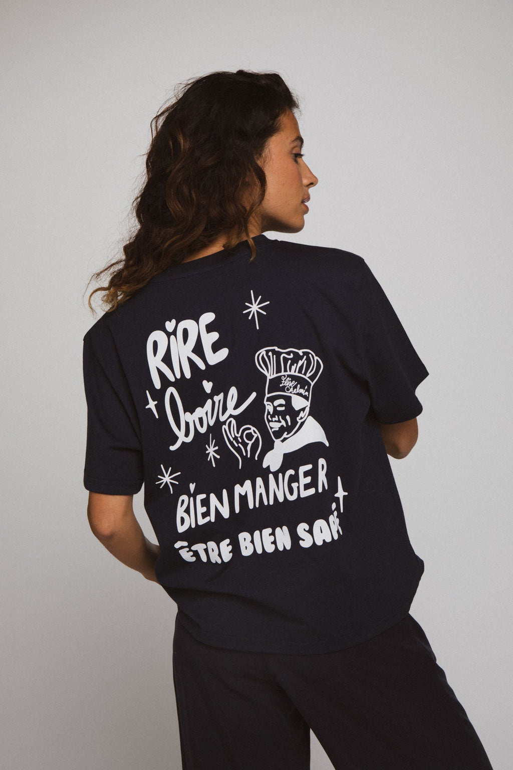 Pizza Yolo Navy T-Shirt