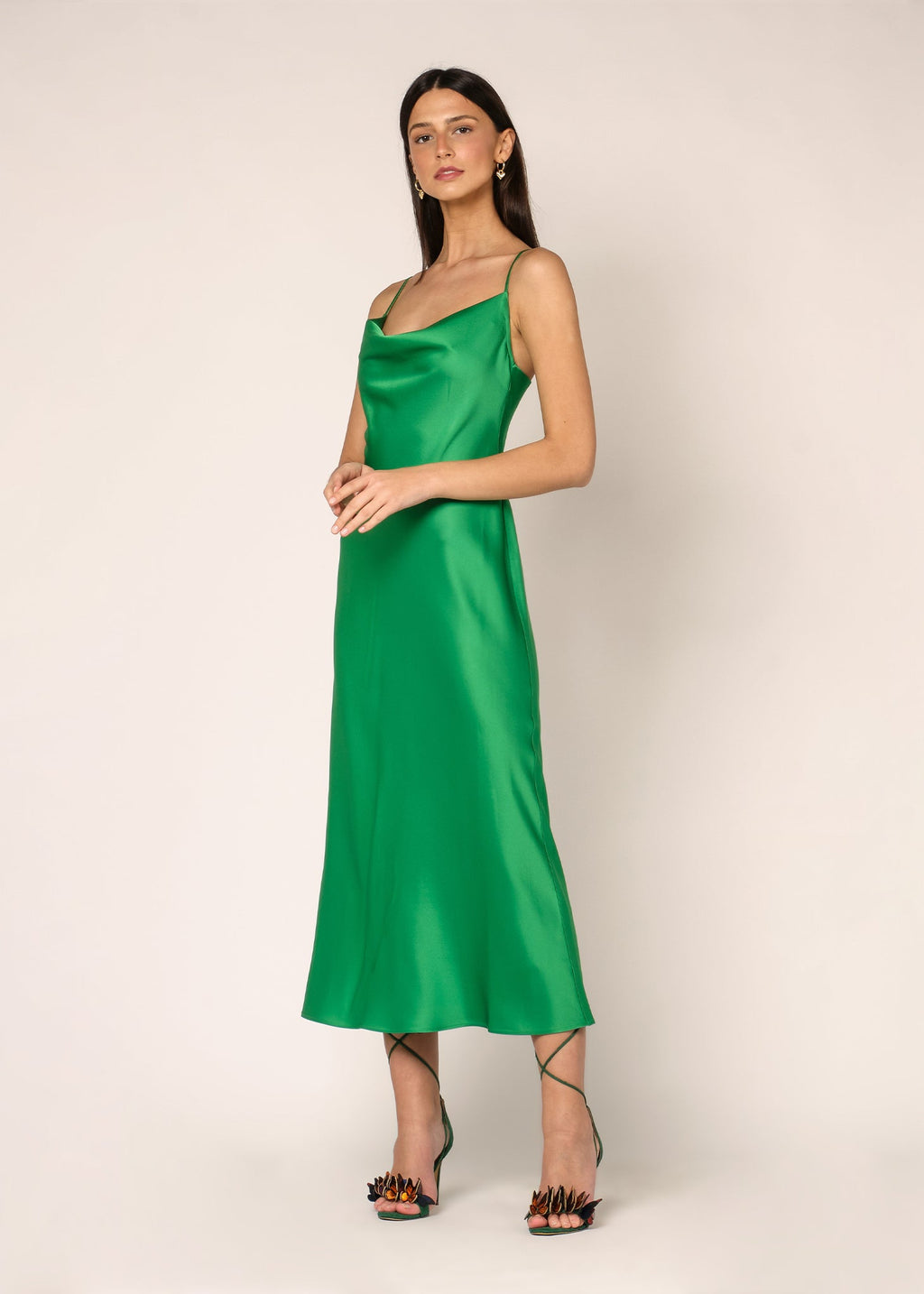 Vestido verde Elle