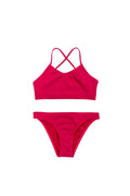 Bañador de 2 piezas para niña - Ellis - Fucsia