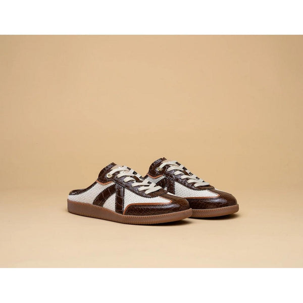Elite Classic Sneakers - Mule Croc Brown