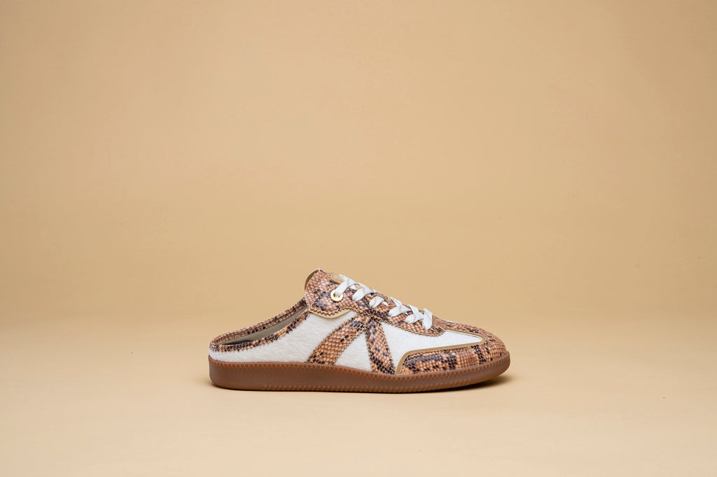 Elite Classic Sneakers - Mule Croc Brown/Tan