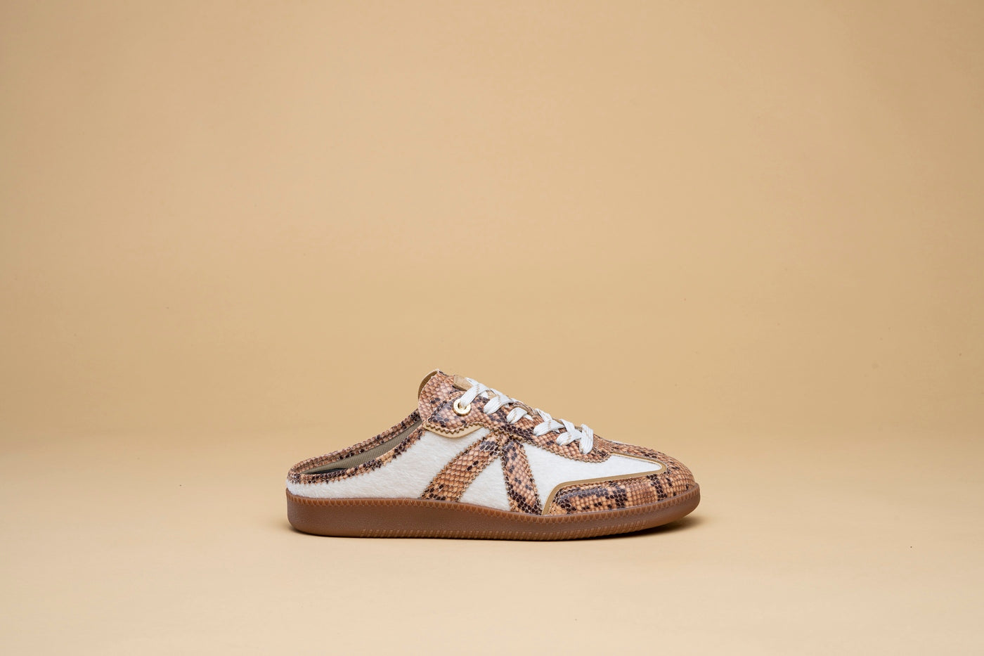 Elite Classic Sneakers - Mule Croc Brown/Tan