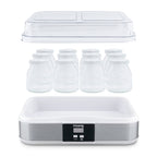 Yoghurt Maker 12 Pots - Stainless Steel