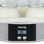 Yogurtera 7 Tarros - Inox