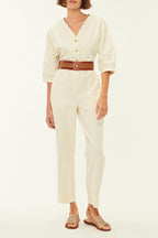 Combi/Salopette Emanuel - Creme