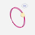 Bracelet Coeur Rose Fushia - Rose Fuchsia