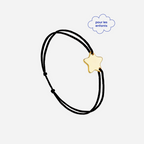 Bracelet Étoile Noir  - Noir