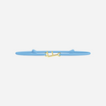 Kids' Gold Letters Bracelet - Sky Blue