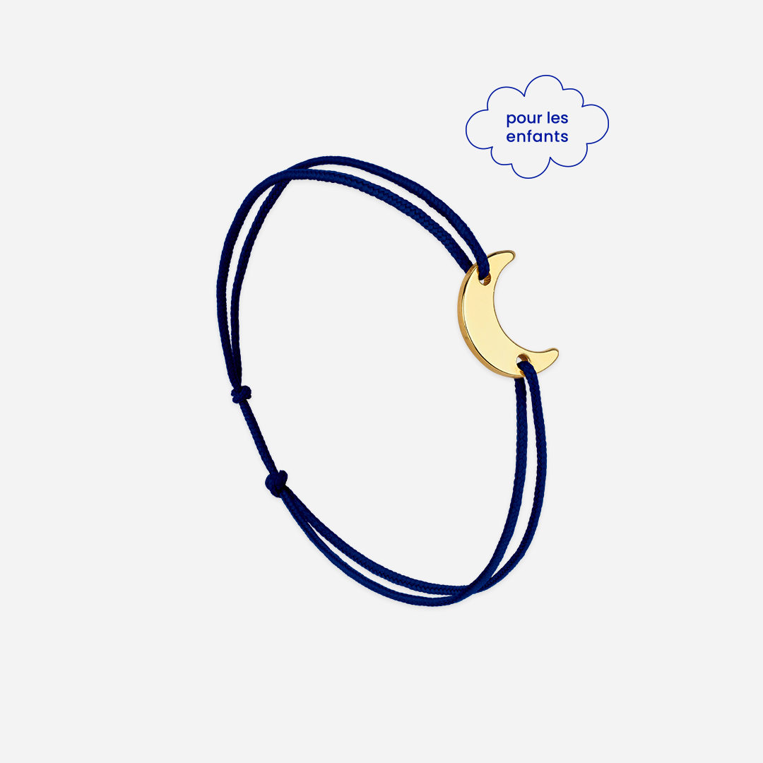Midnight Blue Moon Bracelet - Midnight Blue