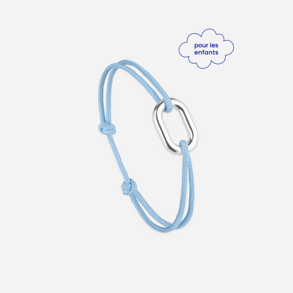 Bracelet Théo - Bleu Ciel