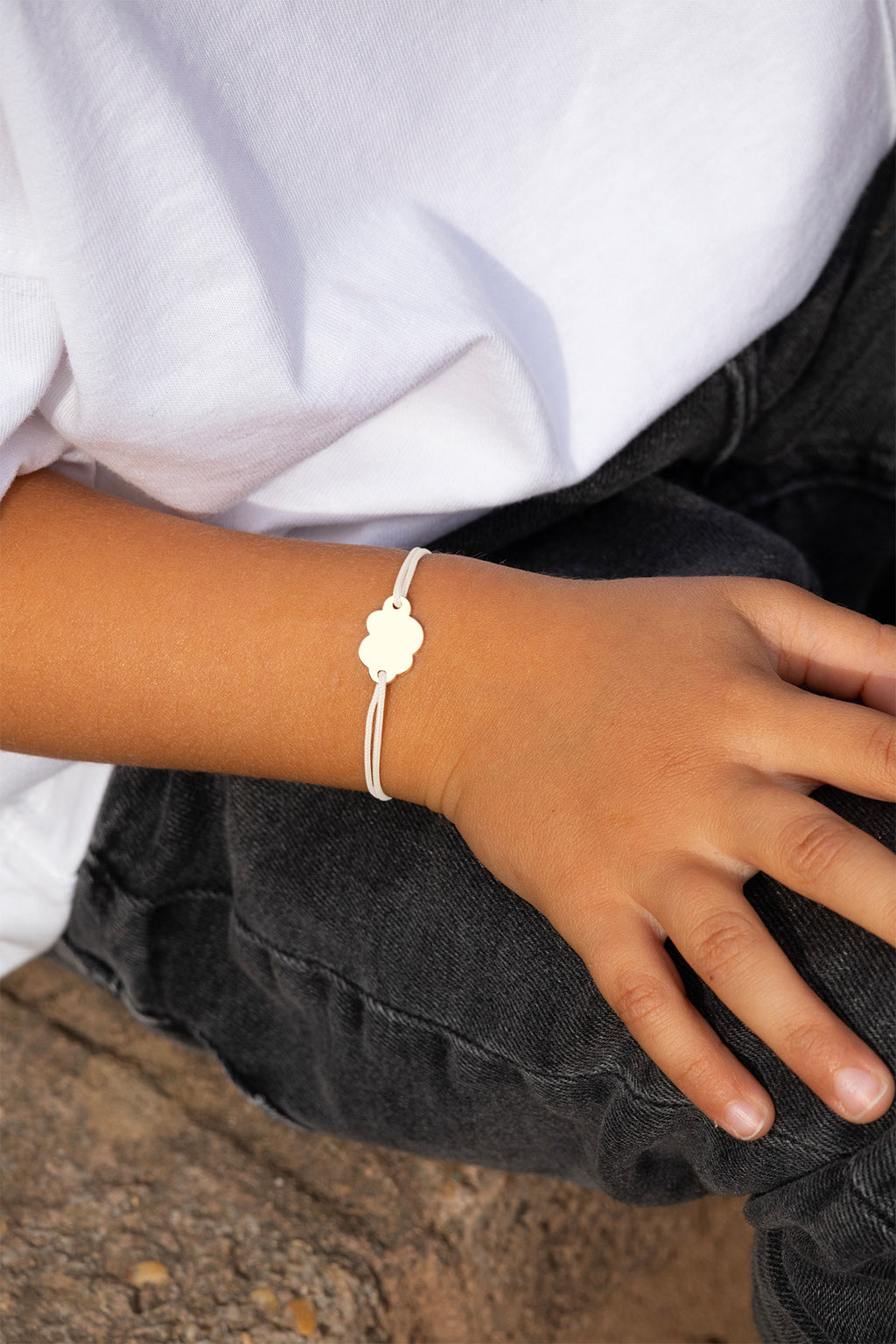 Bracelet Nuage Blanc - Blanc
