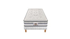Chambourcy - Mattress + Box Spring Set - White/Black