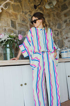 Théodore Rainbow Lines Pants