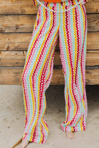 Pantalon Tilda Rainbow Orphism Lines
