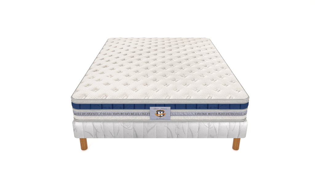 Villandry - Mattress + Box Spring Set - White/Grey
