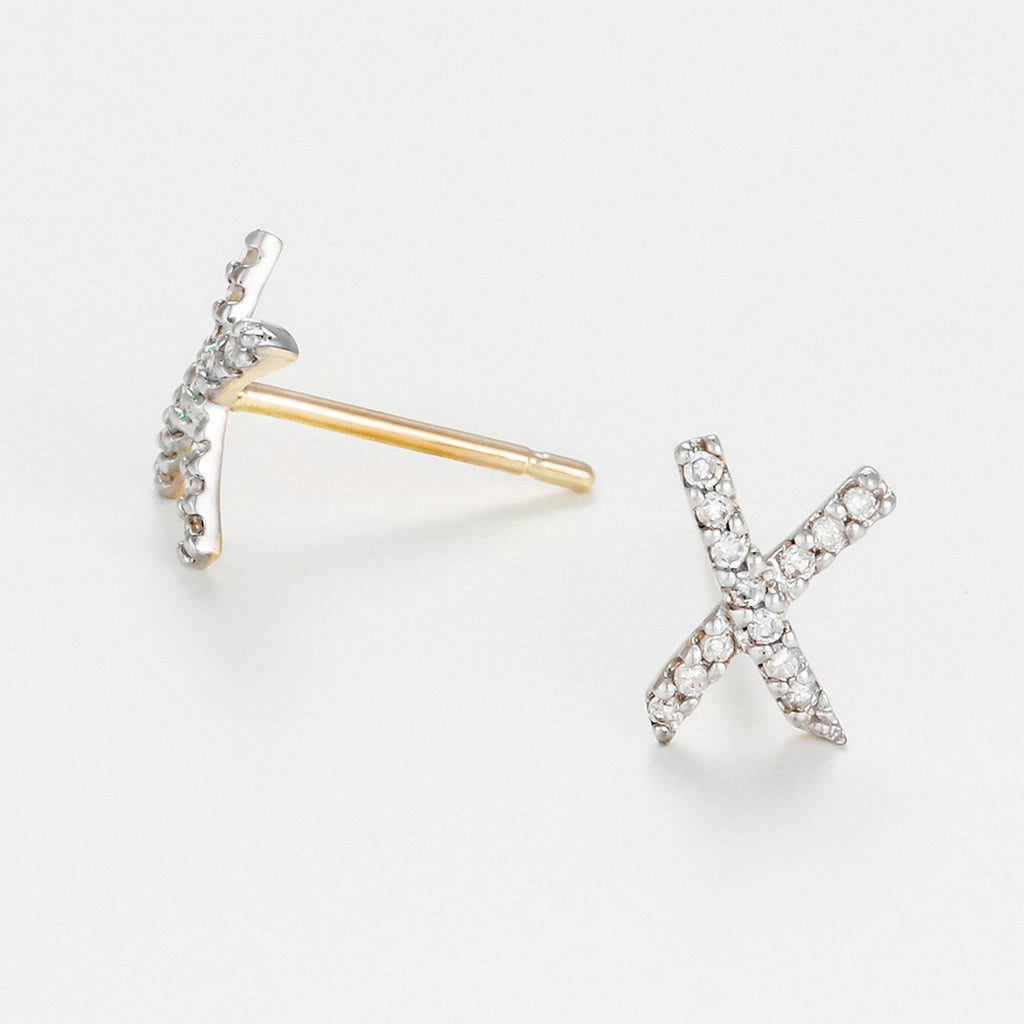 “Life” Diamond Earrings 0.12Ct/26 – Yellow Gold
