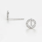 Pendientes "Simplicidad" diamante: 0,10" Simplicidad" diamante: 0,10 ct/24