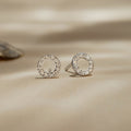 Pendientes "Simplicidad" diamante: 0,10" Simplicidad" diamante: 0,10 ct/24