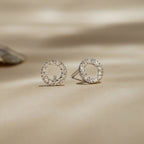 Pendientes "Simplicidad" diamante: 0,10" Simplicidad" diamante: 0,10 ct/24