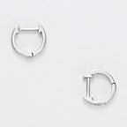 Boucles D'Oreilles "Anneau Pm" Diamants 0,06Ct/20