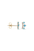Earrings D0.05/12 Tur 1.5Mm/4 - 2.0Mm/2 - 375/1000 Yellow Gold