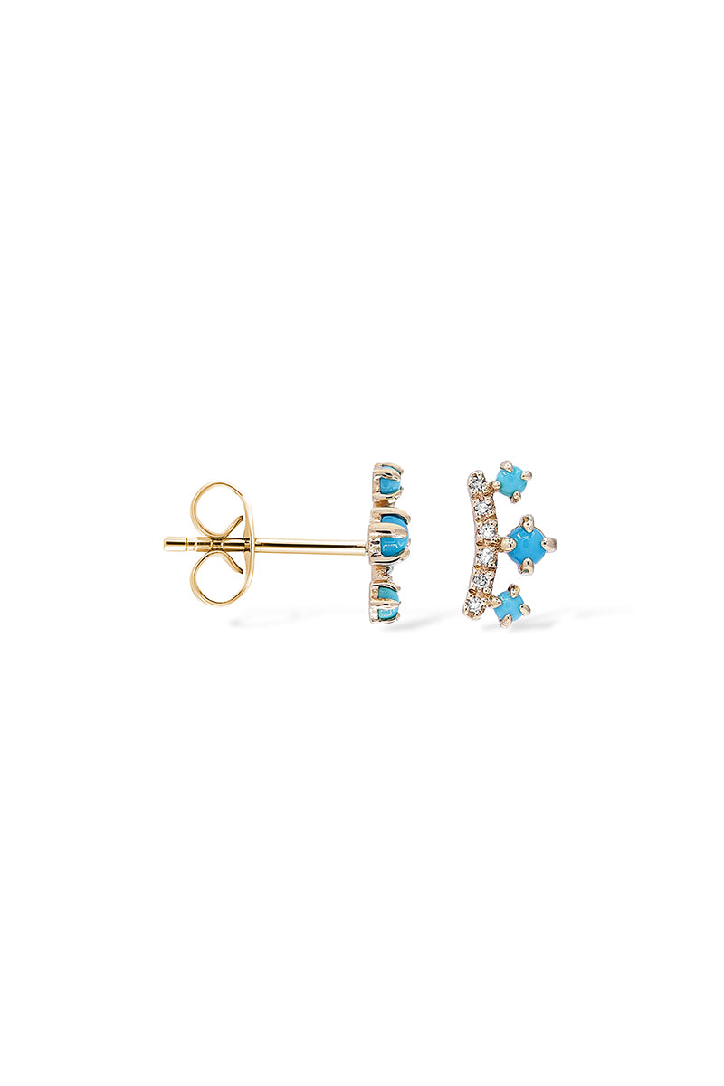 Earrings D0.05/12 Tur 1.5Mm/4 - 2.0Mm/2 - 375/1000 Yellow Gold