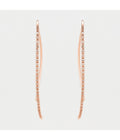 "Precious Vines" Earrings, Diamond 0.15/50 - 375/1000 Rose Gold