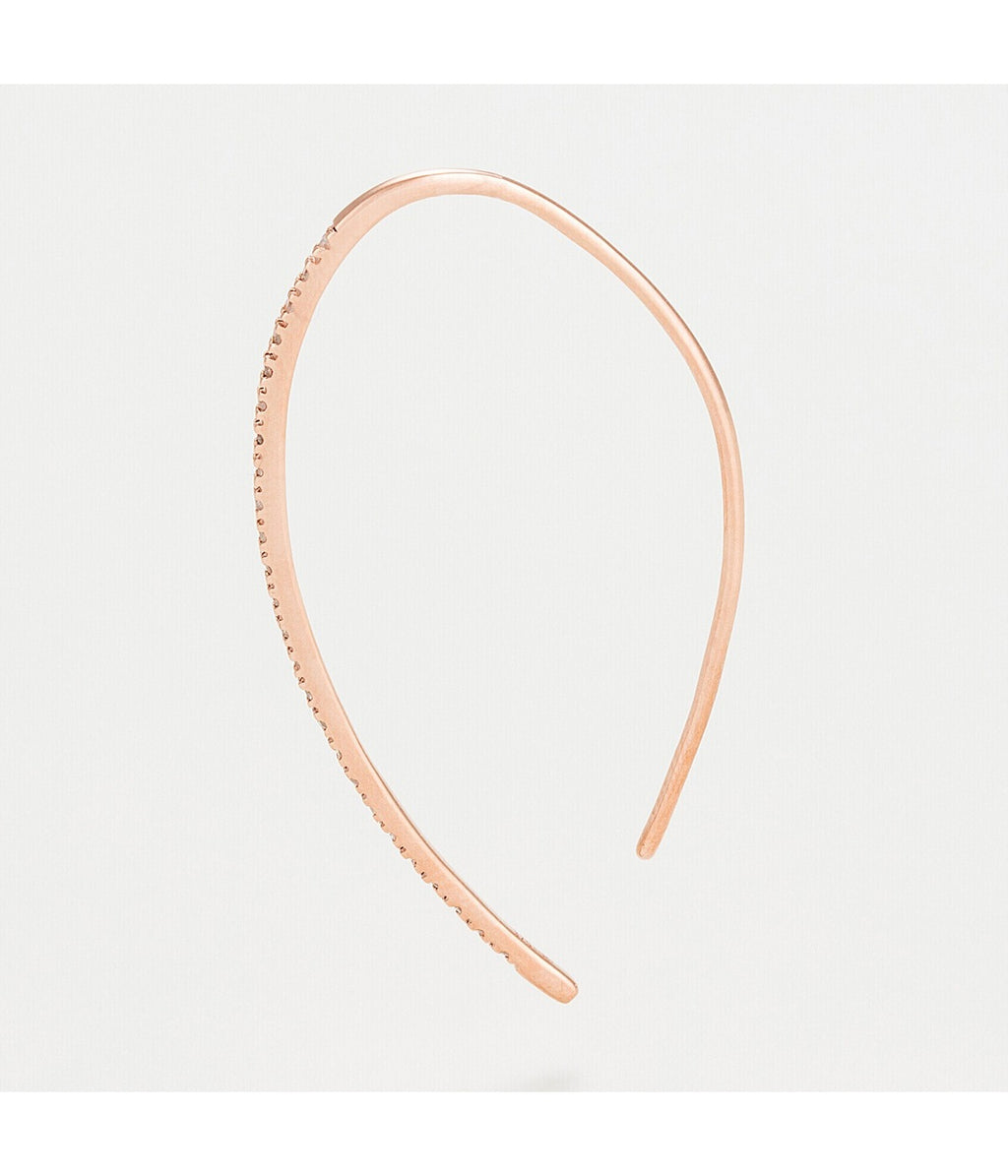 "Precious Vines" Earrings, Diamond 0.15/50 - 375/1000 Rose Gold