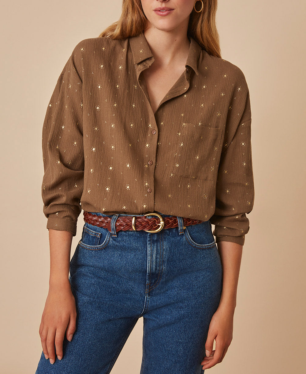 Eoline Shirt - Helia Olive