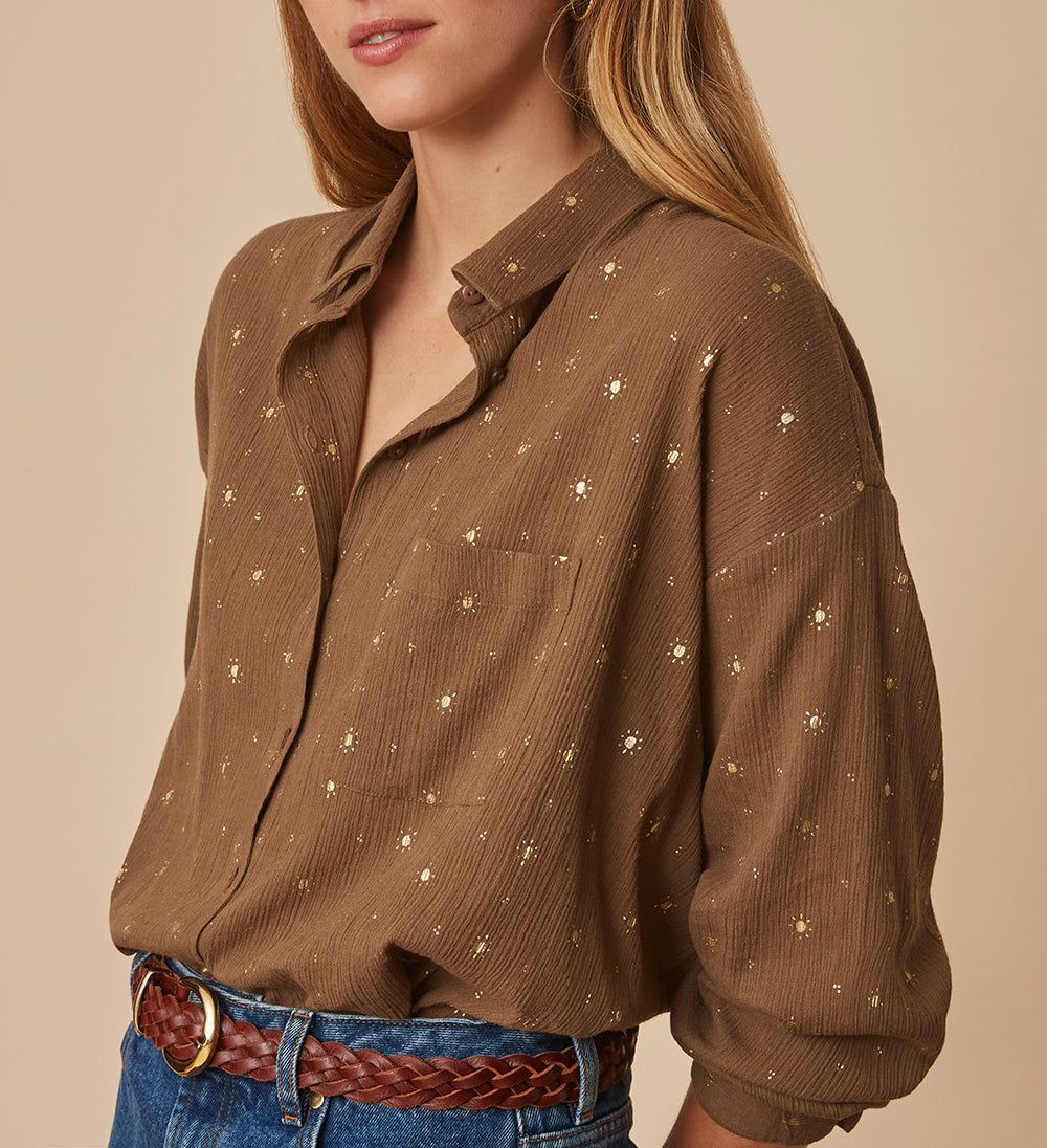 Eoline Shirt - Helia Olive