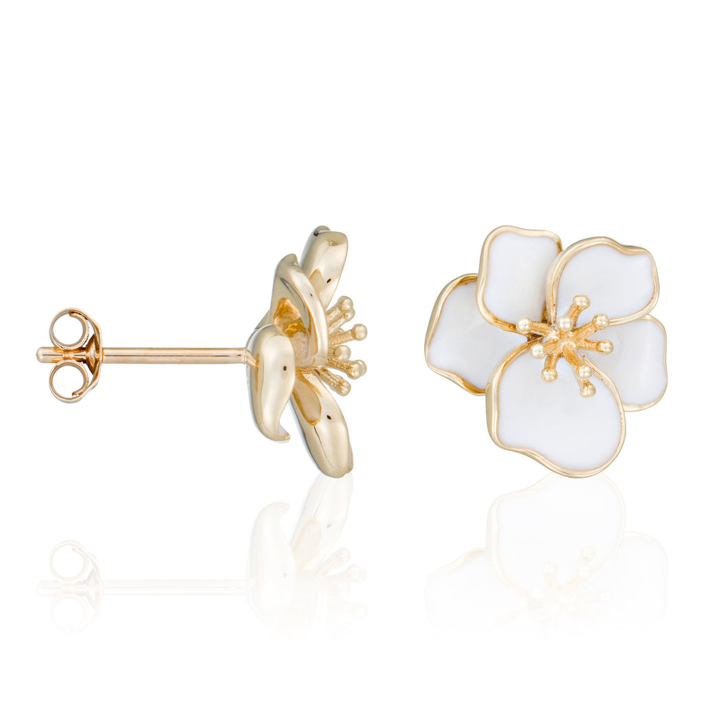 Boucles D'Oreilles "Orchidée"
