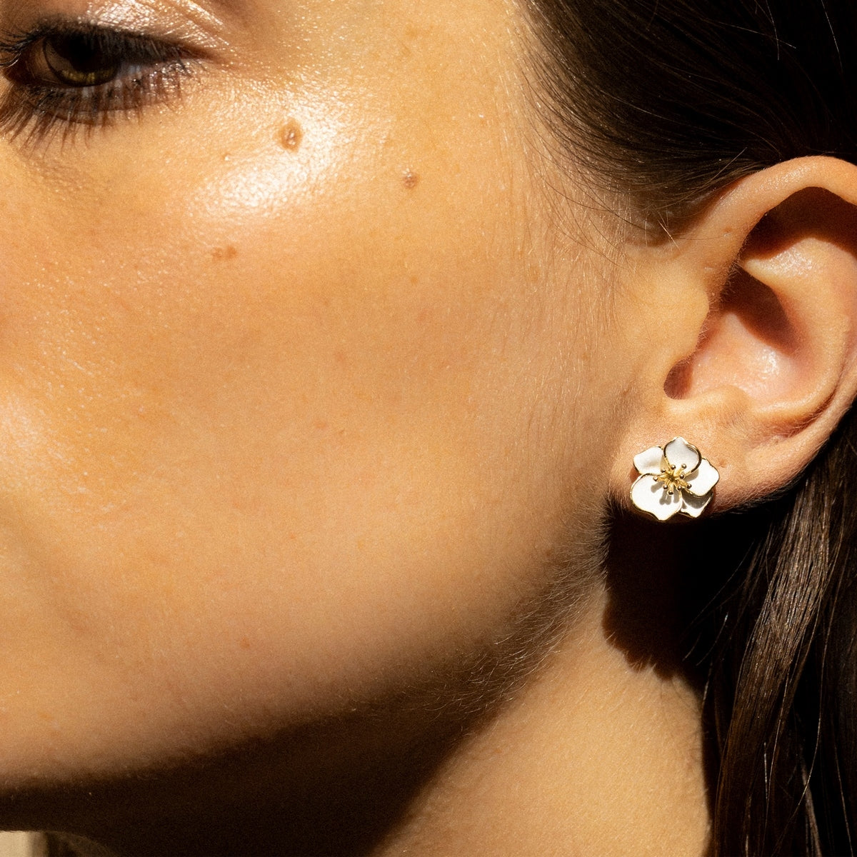 Pendientes "Orquídea"