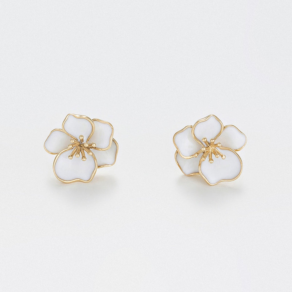 Pendientes "Orquídea"