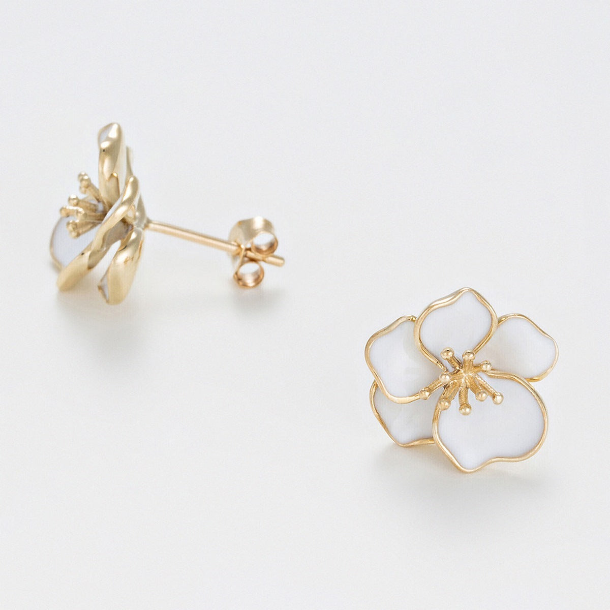 Pendientes "Orquídea"