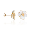 Boucles D'Oreilles "Orchidée"