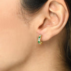 Kolczyki "Greenarc" Żółte złoto 375/1000