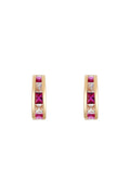 “Redarc” Earrings 375/1000 Yellow Gold