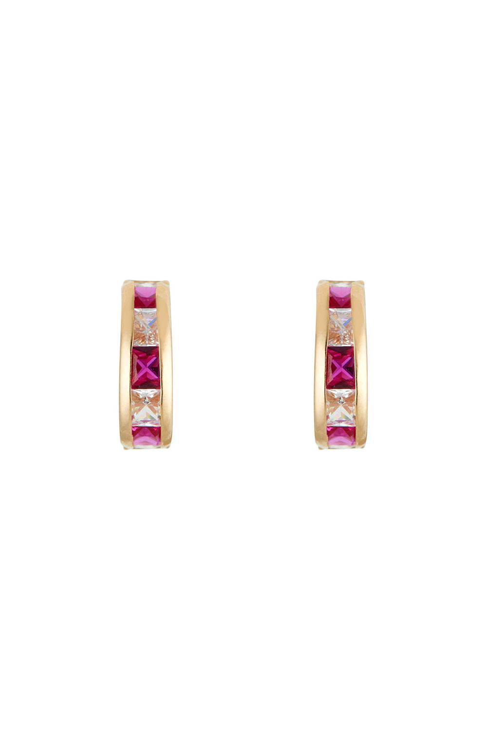 “Redarc” Earrings 375/1000 Yellow Gold