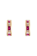 “Redarc” Earrings 375/1000 Yellow Gold