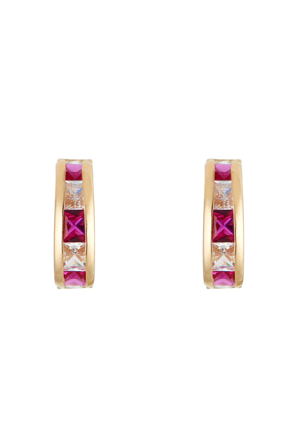 Boucles D'oreilles "Redarc" Or Jaune 375/1000