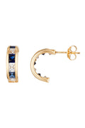 Boucles D'oreilles "Bluarc" Or Jaune 375/1000
