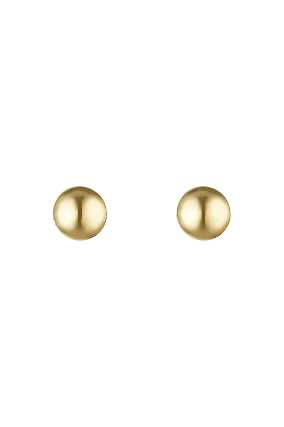375/1000 Yellow Gold “Puces 1Mm” Earrings