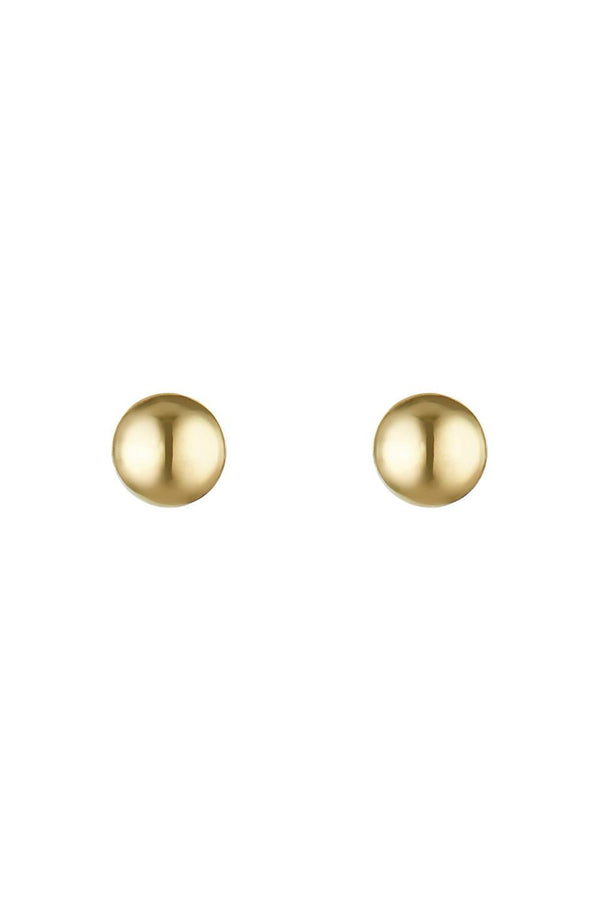 375/1000 Yellow Gold “Puces 1Mm” Earrings