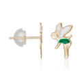 Pendientes Infantiles “Campanilla” Oro Amarillo 375/1000