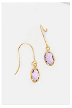 Boucles D'Oreilles "Rose Kai" Or Jaune 375/1000