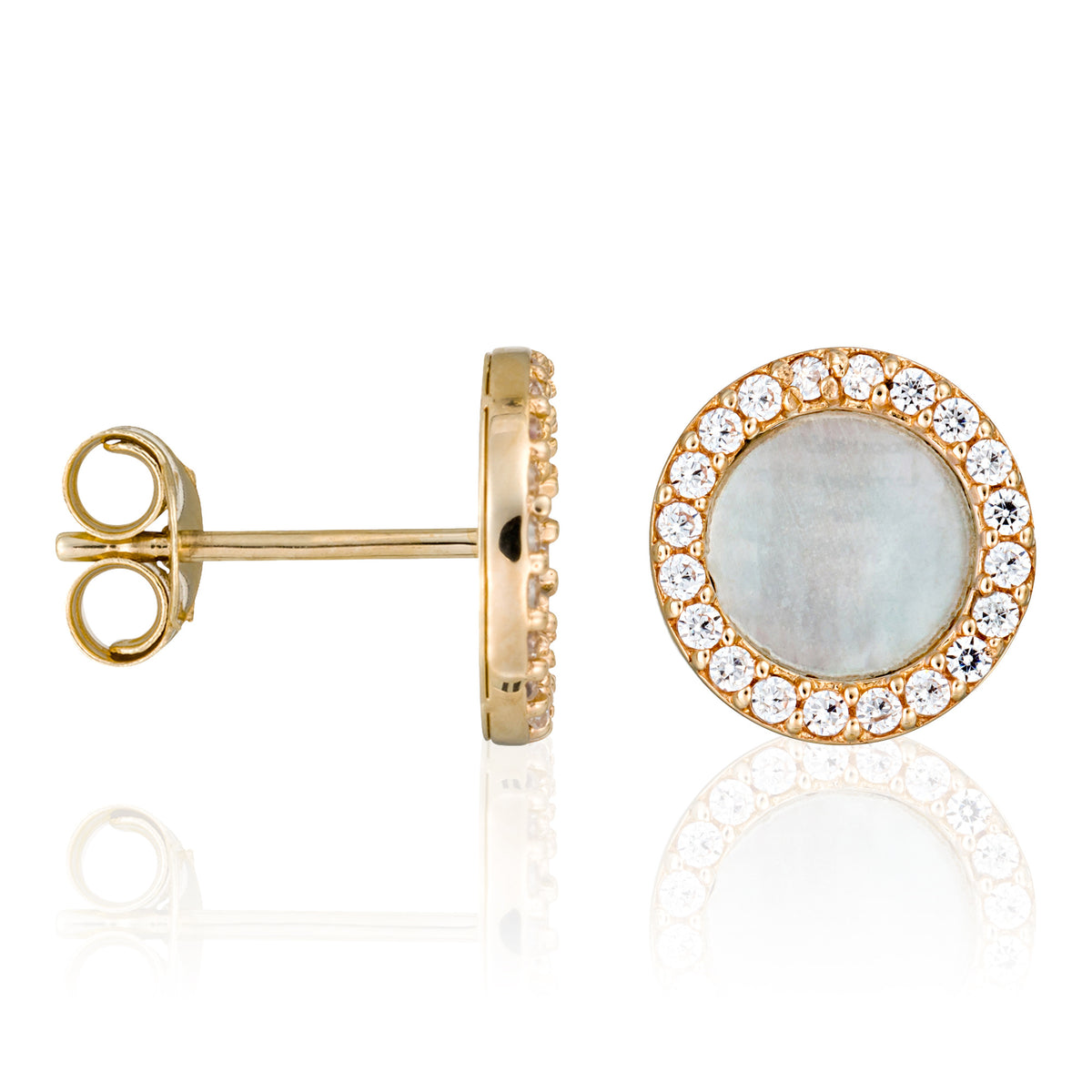 Boucles D'Oreilles "Nacara" Or Jaune 375/1000
